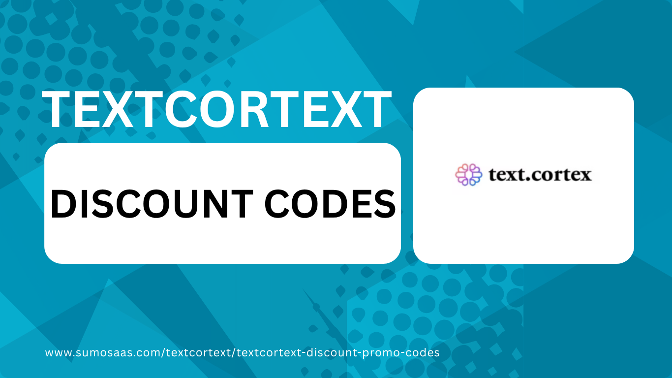 TextCortext DISCOUNT CODES www.sumosaas.com textcortext textcortext discount promo codes
