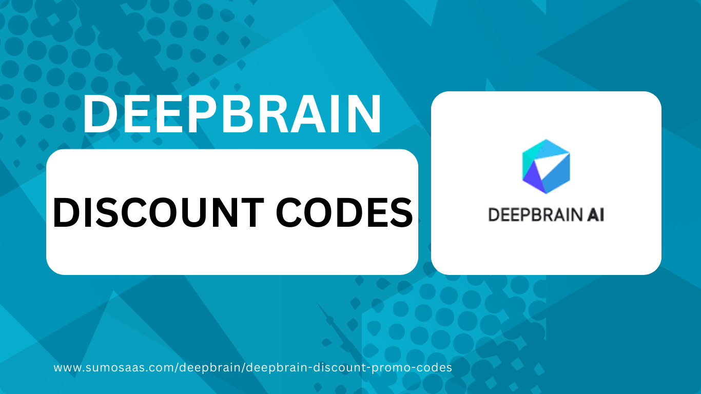 DEEPBRAIN DISCOUNT CODES www.sumosaas.comdeepbraindeepbrain discount promo codes
